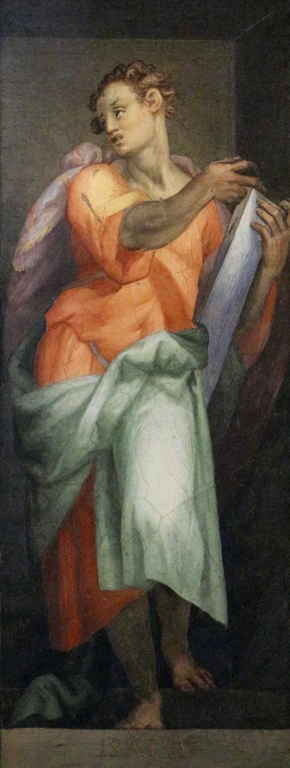 Isaia. Da scene della vita di Giovanni Battista - Trinità dei Monti, Roma